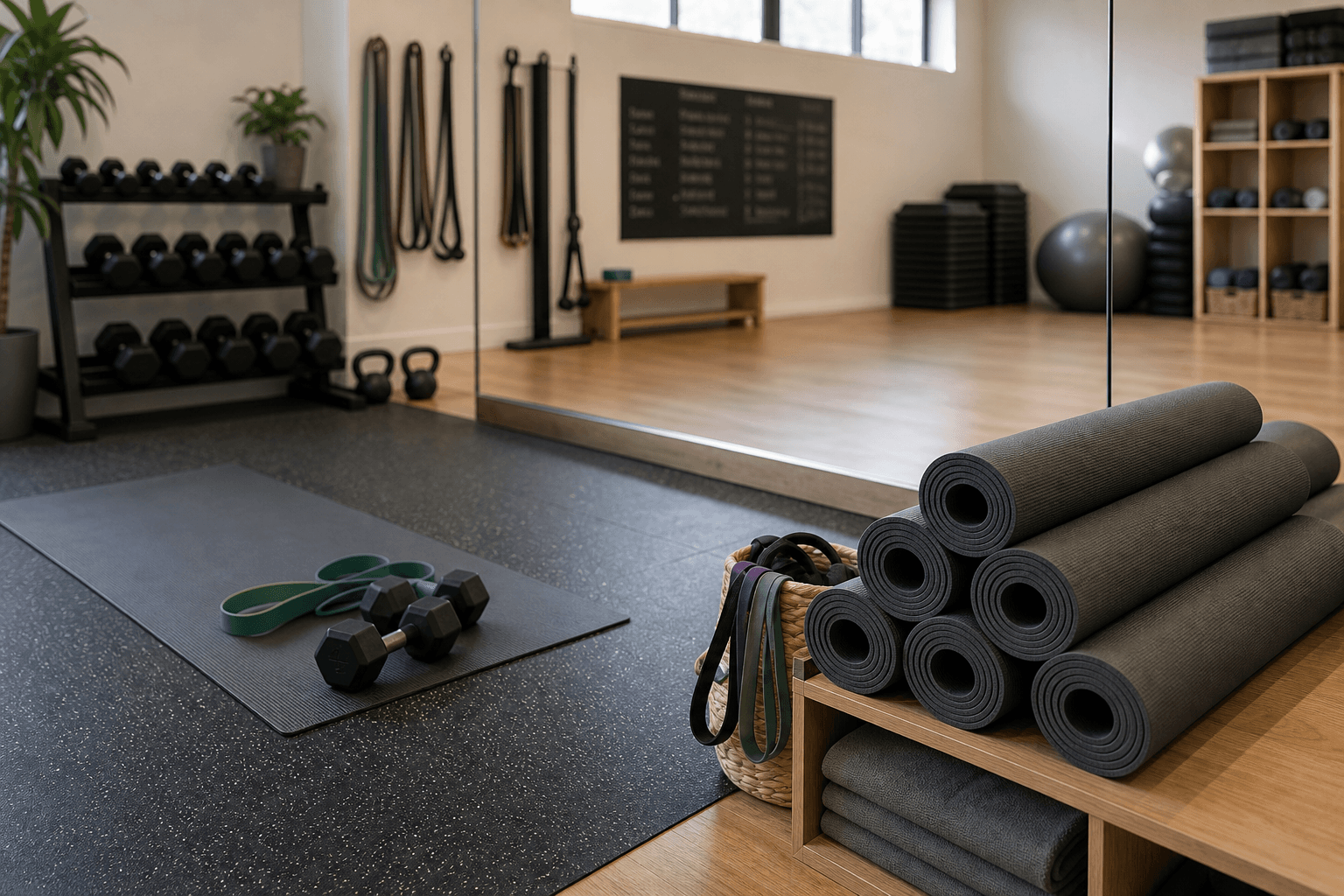 Fitness & Yoga Studios business workflow