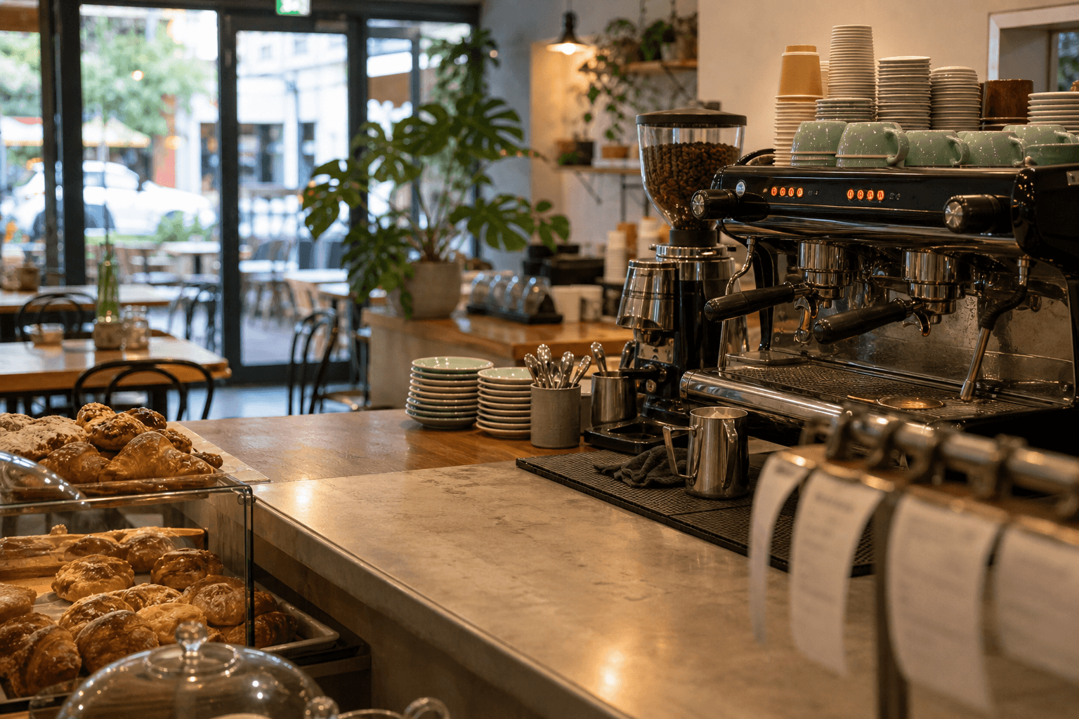 Restaurants & Cafes business workflow